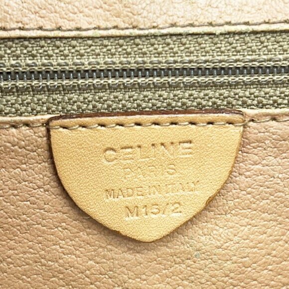 CELINE Brown Leather Backpack - Picture 14 of 15